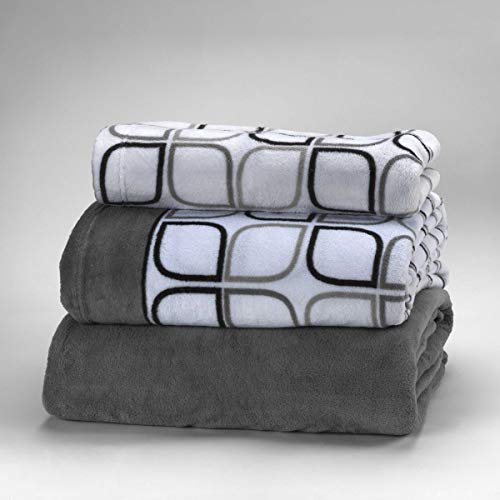 SABANALIA Juego de sábanas de coralina Spring - Gris, Cama 135