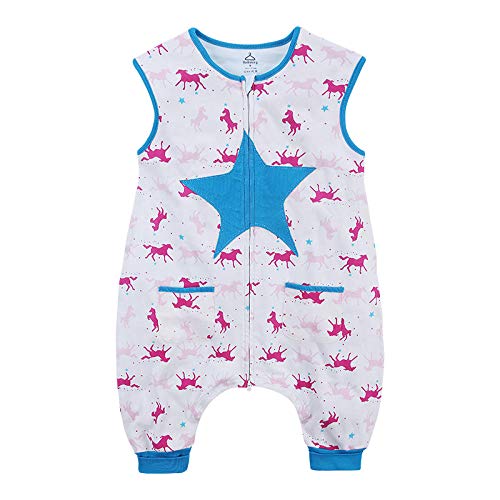 Sacos De Dormir Para Bebé Otoño E Invierno Nuevos Niños Y Niñas Chaleco Acolchado De Algodón Anti-Patadas Saco De Dormir Pijama Para Niños-Pink Duck_90Cm
