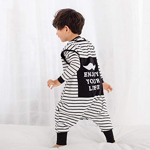 Sacos De Dormir Para Bebé Otoño E Invierno Nuevos Niños Y Niñas Chaleco Acolchado De Algodón Anti-Patadas Saco De Dormir Pijama Para Niños-Pink Duck_90Cm