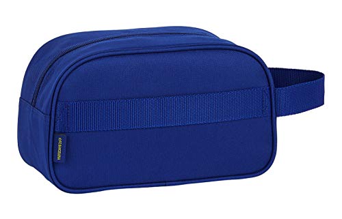 safta 812025248 Neceser, Bolsa de Aseo Adaptable a Carro FC Barcelona, Azul (FCB 19/20 Multicolor)
