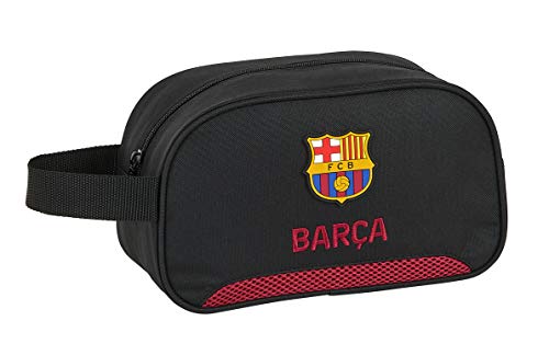 safta 812027248 Neceser, Bolsa de Aseo Adaptable a Carro FC Barcelona Layers Multicolor