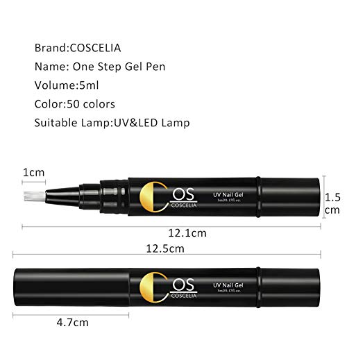 Saint-Acior Elegir Cualquier 12PCS Esmalte en Gel de Un Paso Esmalte Lápiz UV/LED Gel de Kit de Pintauñas