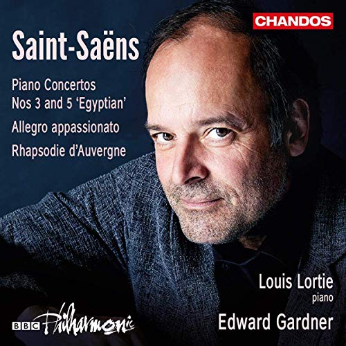 Saint Saens: Piano Concertos [Louis Lortie; BBC Philharmonic; Edward Gardner] [Chandos: CHAN 20038]