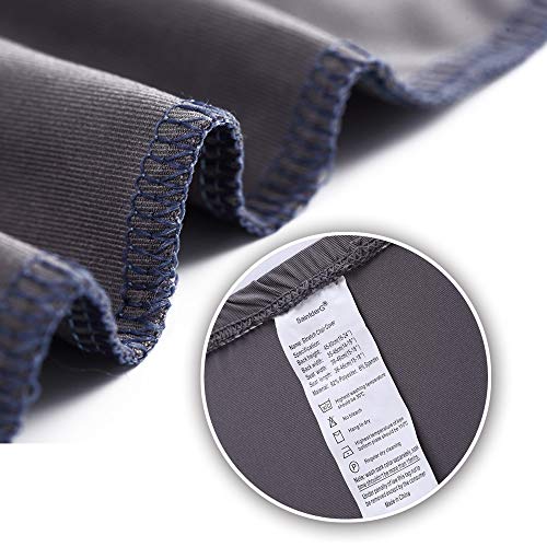 SaintderG® Fundas para sillas Pack de 6 Fundas sillas Comedor, Duradera Modern Bouquet de la Boda, Hotel, Decor Restaurante (Rosa champán, Pack de 6)