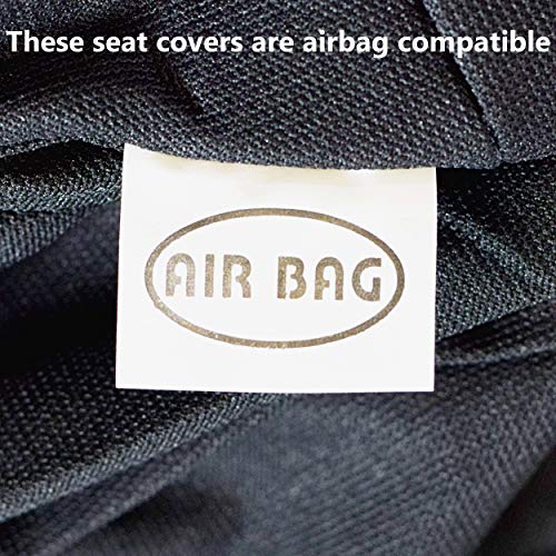 Sakura SS5293 Juego completo de fundas para asientos de coche, Rojo