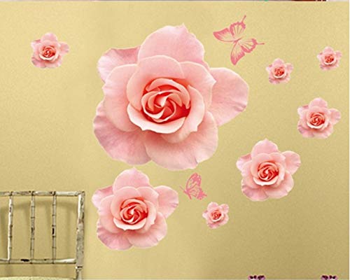 Sala de estar porche TV fondo decoración de la pared pegatinas de pared a prueba de agua 60 * 90 cm