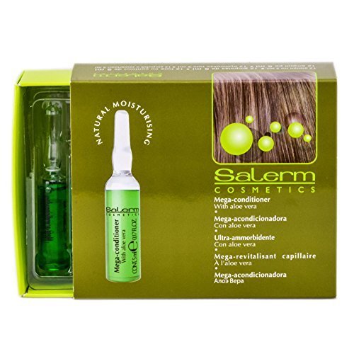 Salerm Cosmetics Mega Acondicionadora Tratamiento - Paquete de 12 x 5 ml - Total: 13.00ml