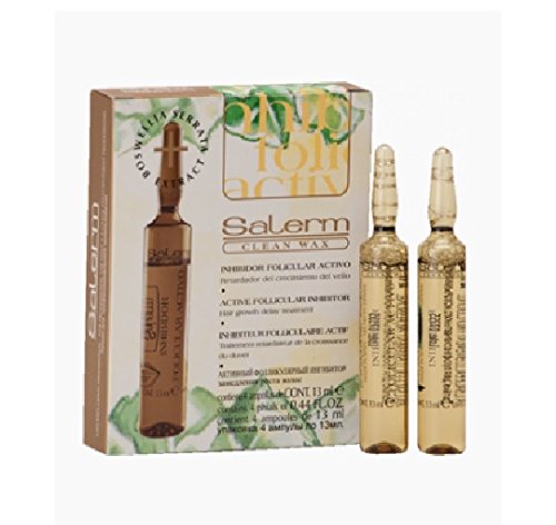 SALERM INHIBIDOR FOLICULAR Tratamiento retardador del crecimiento del vello 4 x 13ml Ampollas