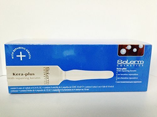 Salerm Kera-plus with Repairing Keratin (Box Set)32 x10 Ml Phials (Box Set) by Salerm