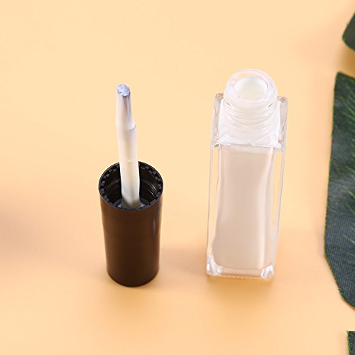 Salmue Pegamento para Tatuajes temporales, Brillo en Polvo, Pintura Corporal, Cejas, Pegamento, Gel, Herramienta de Belleza, 10 ml/Botella para Pintura Corporal y Tatuaje de Cejas