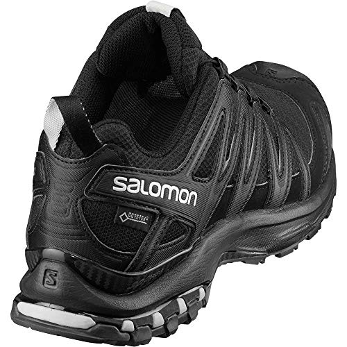 Salomon XA Pro 3D GTX W, Zapatillas de Trail Running para Mujer, Negro (Black/Black/Mineral Grey), 38 2/3 EU