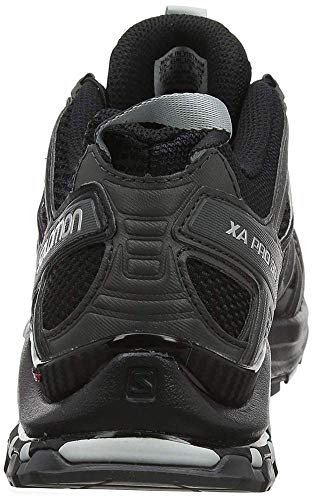 Salomon XA Pro 3D, Zapatillas de Trail Running para Hombre, Negro (Black/Magnet/Quiet Shade), 42 EU