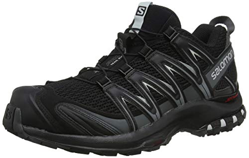 Salomon XA Pro 3D, Zapatillas de Trail Running para Hombre, Negro (Black/Magnet/Quiet Shade), 42 EU