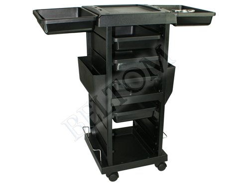 Salón De Peluquería Barbero Cabello Belleza Carro Carrito cajones para Colorear - 6