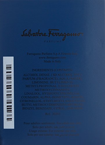 Salvatore Ferragamo Acqua Essenziale Blu Agua de toilette con vaporizador - 30 ml, Negro, Único