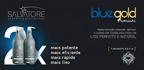 Salvatore Premium Azul Oro Alisamiento Progresivo 2 x 1L - Salvatore