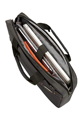 Samsonite Network 3 Briefcase 15.6" Maletín Negro - Funda (Maletín, 39,6 cm (15.6"), Tirante para Hombro, 500 g, Negro)