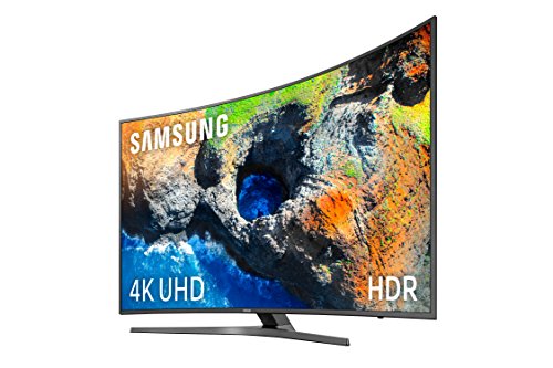 Samsung TV 49MU6655 - Smart TV DE 49" (UHD 4K, HDR, Pantalla Curva, Quad-Core, Active Crystal Color, 3 HDMI, 2 USB), Color Gris