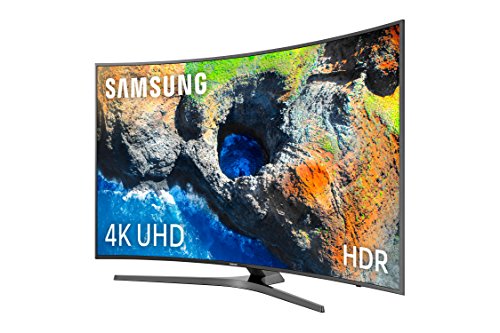 Samsung TV 49MU6655 - Smart TV DE 49" (UHD 4K, HDR, Pantalla Curva, Quad-Core, Active Crystal Color, 3 HDMI, 2 USB), Color Gris