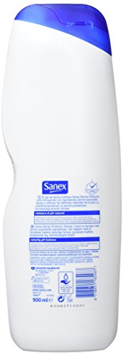 Sanex - Dermo Protector - Gel de ducha para piel y cabello - 900 ml