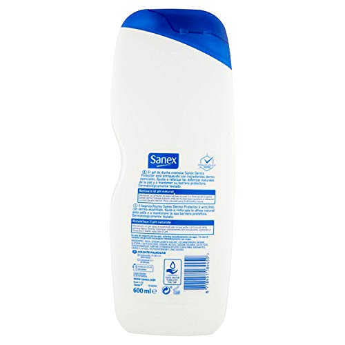 Sanex Dermo Protector, Gel de Ducha y Baño - 600 ml