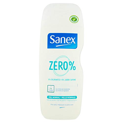 Sanex - Zero % - Gel de ducha para piel normal - 600 ml