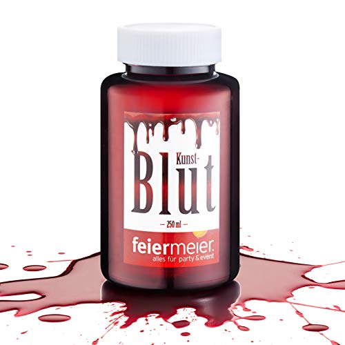 Sangre artificial Sangre falsa sangre color rojo / artificial sangre para Halloween Sangre de vampiro / 250ml