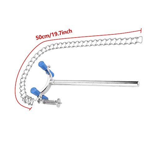 SANON Abrazadera de Cadena de Vaso de Laboratorio Fijador de Contenedor de Vaso Equipo Químico
