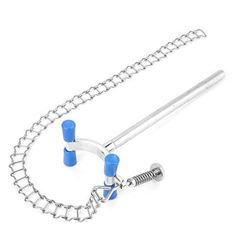 SANON Abrazadera de Cadena de Vaso de Laboratorio Fijador de Contenedor de Vaso Equipo Químico