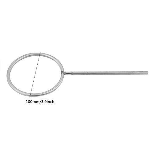 SANON Anillos de Soporte de Laboratorio Anillo de Extensión Cerrado de Acero Inoxidable de Diámetro 100 Mm