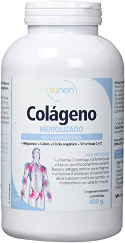 Sanon Colageno Hidrolizado de 1000 mg - 400 Comprimidos