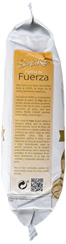 Santa Rita Harina de Trigo de Fuerza - 12 Paquetes de 1000 gr - Total: 12000 gr