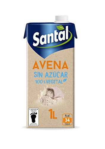 Santal Bebida Vegetal de Avena sin Azúcar - pack 6 x 1Lt