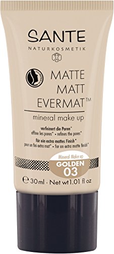 Sante Maquillaje Fluido Mate Evermat 03 Golden Sante 400 g