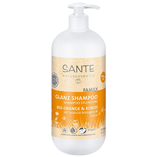 Sante Naturkosmetik - Champú con bio naranja y coco, 950 ml