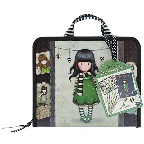 Santoro London 678GJ02 -  Maletín Set de Escritura Gorjuss - The Scarf