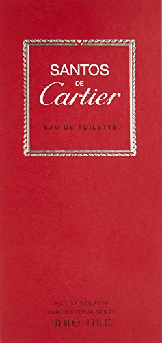 SANTOS DE CARTIER by Cartier Men's Eau De Toilette Concentree Spray 3.4 oz - 100% Authentic by Cartier