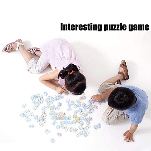 sanzangtang Puzzle 1000 Piezas Cute Mandarin Duck, Juego Interactivo Familiar 75x50cm