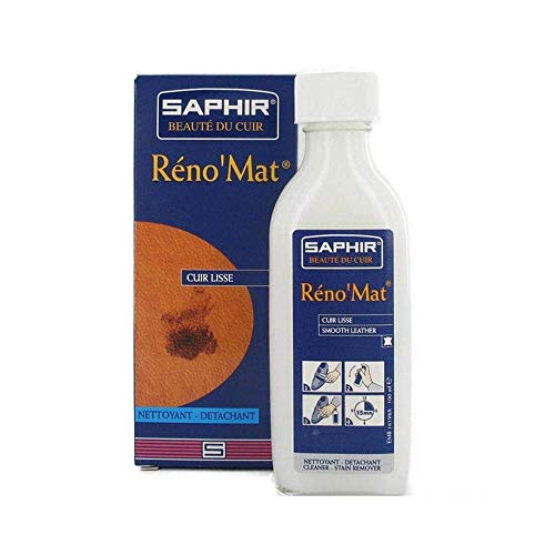 Saphir - Limpiador y quitamanchas de cuero liso