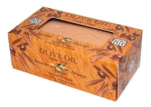 Saponificio Gori 1919 - Super jabón con aceite de oliva, aroma de naranja, 300 g - Lavorazione Artigianale Italiana