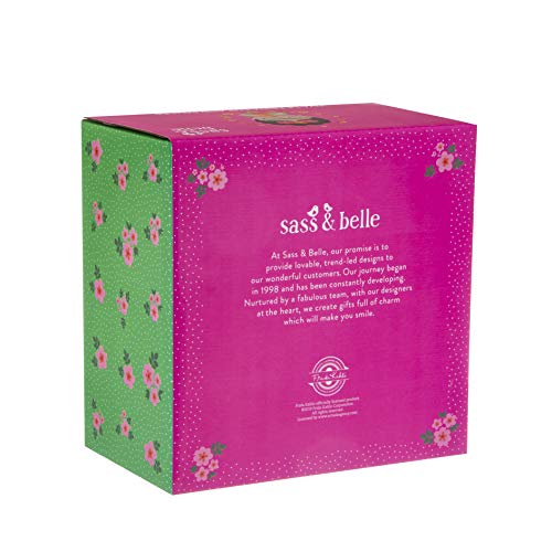 Sass & Belle XDC315 Taza con Plato Frida, Cerámica