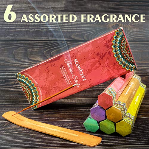 SCENTORINI Incienso contra Mosquito con Aroma de Aceites Esenciales (Incienso 120)