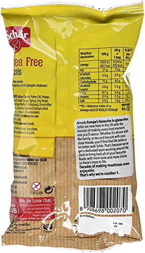 Schar Gluten Free Pretzels 60 g (Pack of 5)