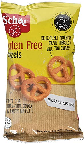 Schar Gluten Free Pretzels 60 g (Pack of 5)