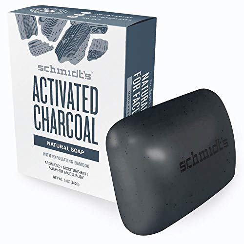 Schmidt's - Gel de ducha sólido charcoal y magnesium - 142 gr