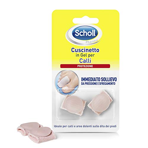 Scholl - Almohadilla para callos, de gel, 2 unidades