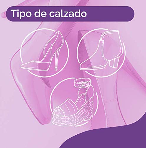 Scholl Party Feet, almohadillas protector del talón con tecnología Gel Activ, amortiguan y protegen el talón, 2 almohadillas