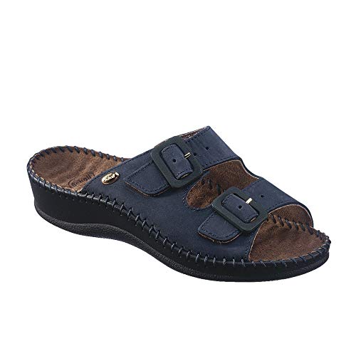 Scholl Sandalias sin Tira Weekend Azul 38
