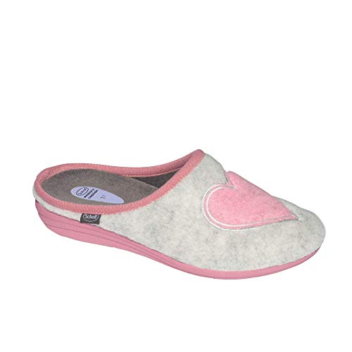 Scholl Zapatillas Creamy Heart Grigio 41