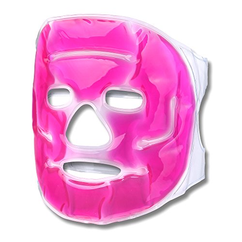Schramm® Conjunto de 3 Piezas de máscaras refrigerantes máscara Facial Rosa máscara refrigerante Gafas